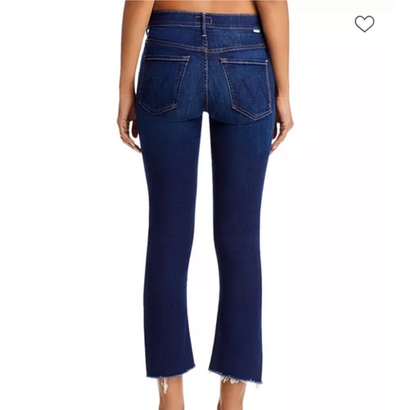 MOTHER INSIDER CROP STEP FRAY JEAN SIZE 30 - Picture 4 of 16